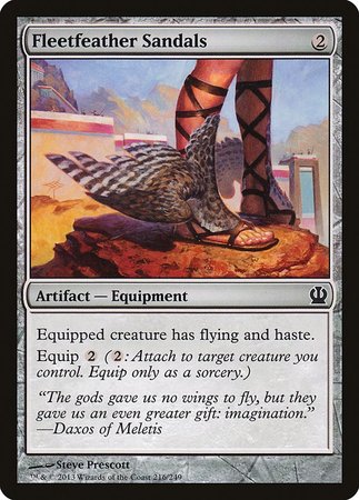 Fleetfeather Sandals [Theros] | RetroPlay Games