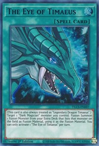 The Eye of Timaeus (Blue) [DLCS-EN007] Ultra Rare | RetroPlay Games