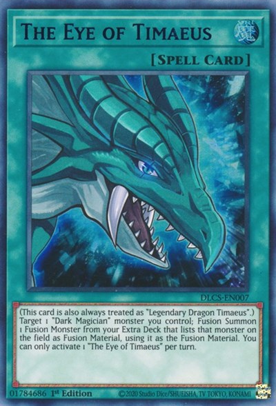 The Eye of Timaeus (Blue) [DLCS-EN007] Ultra Rare | RetroPlay Games