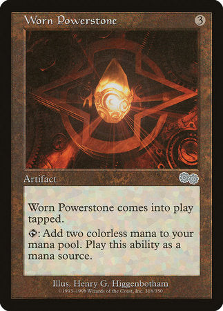 Worn Powerstone [Urza's Saga] | RetroPlay Games