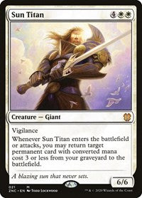 Sun Titan [Zendikar Rising Commander] | RetroPlay Games