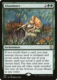 Abundance [Zendikar Rising Commander] | RetroPlay Games