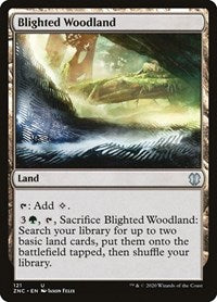 Blighted Woodland [Zendikar Rising Commander] | RetroPlay Games