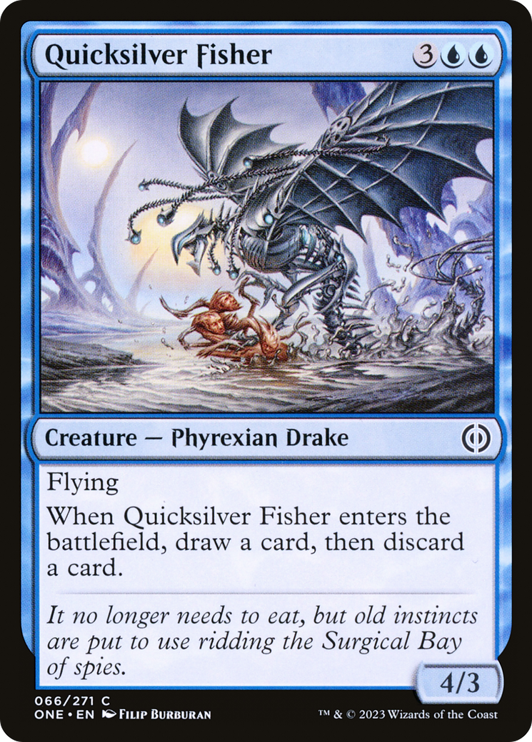 Quicksilver Fisher [Phyrexia: All Will Be One] | RetroPlay Games