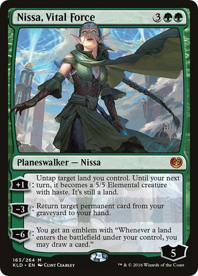 Nissa, Vital Force [Kaladesh Promos] | RetroPlay Games