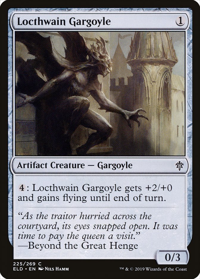 Locthwain Gargoyle [Throne of Eldraine] | RetroPlay Games