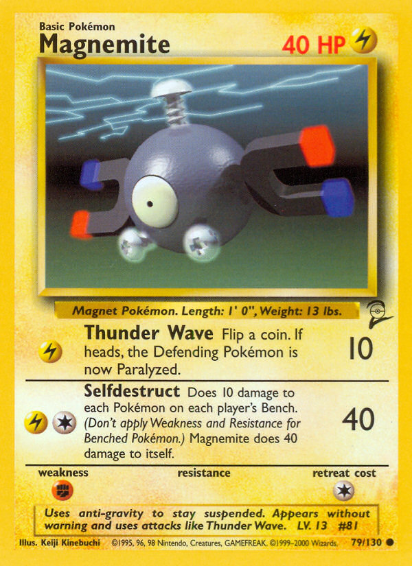 Magnemite (79/130) [Base Set 2] | RetroPlay Games