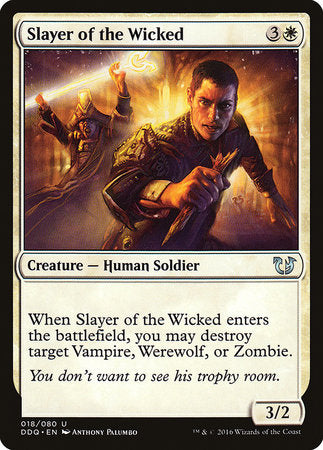 Slayer of the Wicked [Duel Decks: Blessed vs. Cursed] | RetroPlay Games