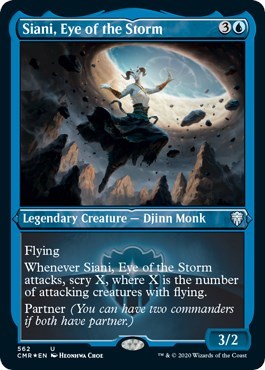 Siani, Eye of the Storm (Foil Etched) [Commander Legends] | RetroPlay Games