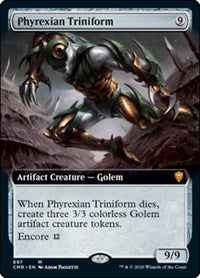 Phyrexian Triniform (Extended Art) [Commander Legends] | RetroPlay Games