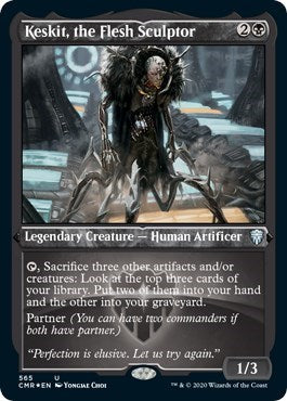 Keskit, the Flesh Sculptor (Foil Etched) [Commander Legends] | RetroPlay Games