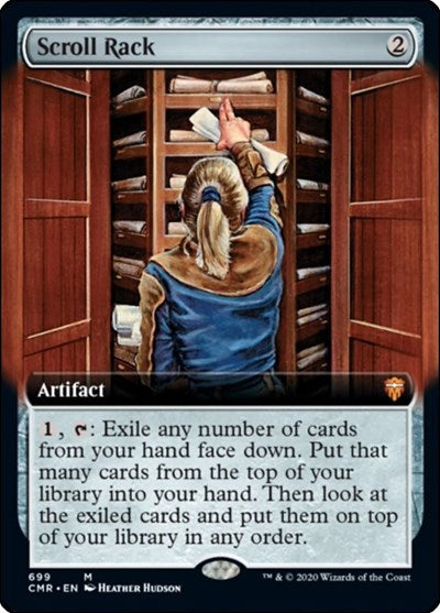 Scroll Rack (Extended Art) [Commander Legends] | RetroPlay Games