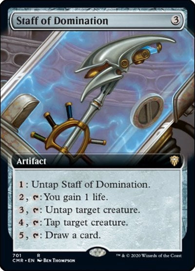 Staff of Domination (Extended Art) [Commander Legends] | RetroPlay Games