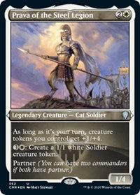 Prava of the Steel Legion (Foil Etched) [Commander Legends] | RetroPlay Games