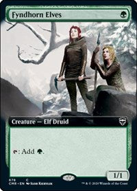 Fyndhorn Elves (Extended Art) [Commander Legends] | RetroPlay Games