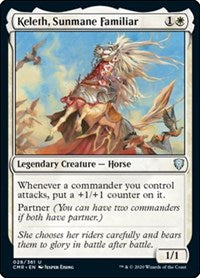 Keleth, Sunmane Familiar [Commander Legends] | RetroPlay Games