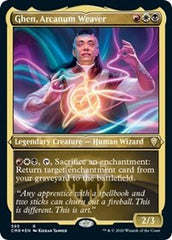 Ghen, Arcanum Weaver (Foil Etched) [Commander Legends] | RetroPlay Games