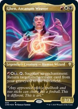 Ghen, Arcanum Weaver (Foil Etched) [Commander Legends] | RetroPlay Games