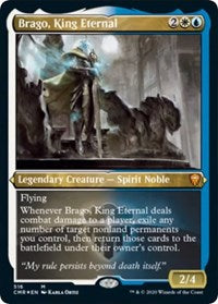 Brago, King Eternal (Foil Etched) [Commander Legends] | RetroPlay Games