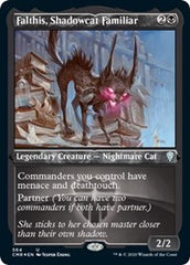 Falthis, Shadowcat Familiar (Foil Etched) [Commander Legends] | RetroPlay Games