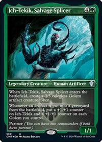 Ich-Tekik, Salvage Splicer (Foil Etched) [Commander Legends] | RetroPlay Games