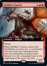 Hellkite Courser (Extended Art) [Commander Legends] | RetroPlay Games