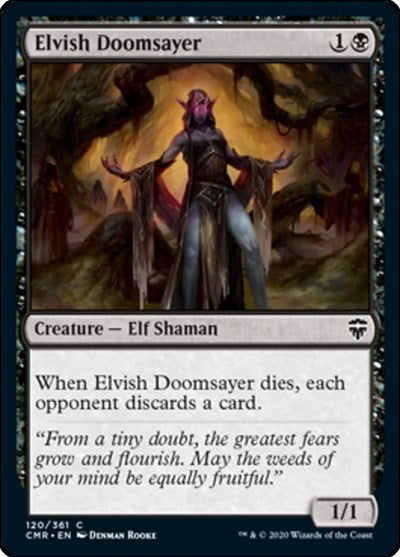 Elvish Doomsayer [Commander Legends] | RetroPlay Games