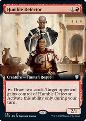 Humble Defector (Extended Art) [Commander Legends] | RetroPlay Games