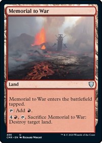 Memorial to War [Commander Legends] | RetroPlay Games