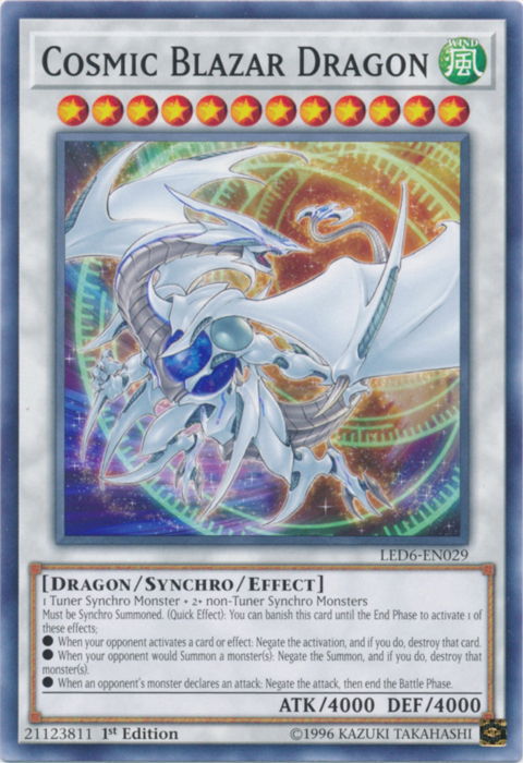 Cosmic Blazar Dragon [LED6-EN029] Common | RetroPlay Games