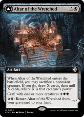 Altar of the Wretched // Wretched Bonemass (Extended Art) [The Lost Caverns of Ixalan Commander] | RetroPlay Games