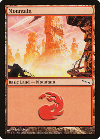 Mountain (302) [Mirrodin] | RetroPlay Games