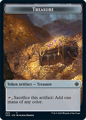 Treasure // Treasure Double-Sided Token [Starter Commander Decks] | RetroPlay Games