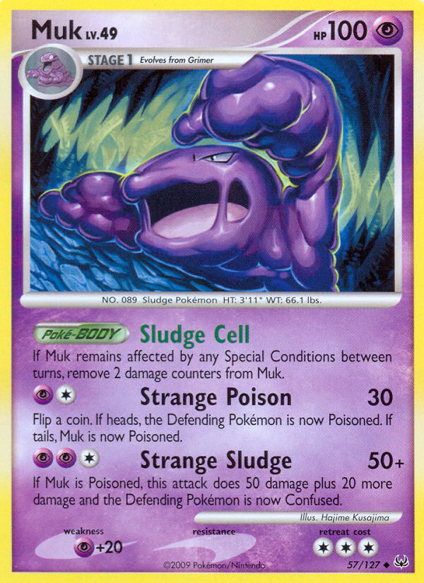 Muk (57/127) [Platinum: Base Set] | RetroPlay Games