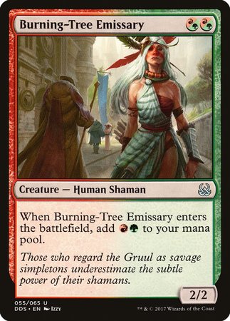 Burning-Tree Emissary [Duel Decks: Mind vs. Might] | RetroPlay Games