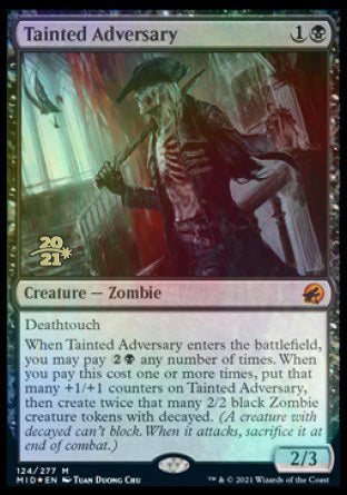 Tainted Adversary [Innistrad: Midnight Hunt Prerelease Promos] | RetroPlay Games