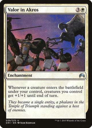 Valor in Akros [Magic Origins] | RetroPlay Games