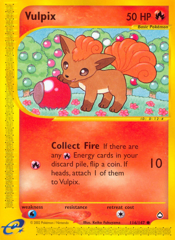 Vulpix (116/147) [Aquapolis] | RetroPlay Games