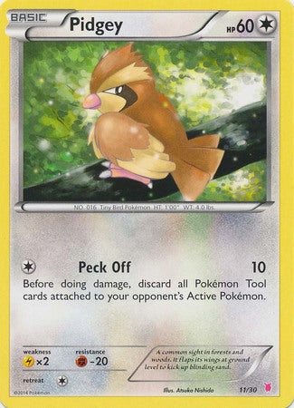 Pidgey (11/30) [XY: Trainer Kit 1 - Wigglytuff] | RetroPlay Games