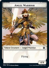 Angel Warrior // Shark Double-sided Token (Challenger 2021) [Unique and Miscellaneous Promos] | RetroPlay Games