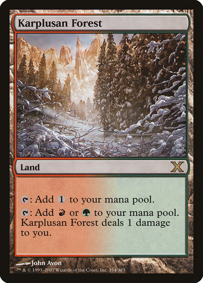 Karplusan Forest [Tenth Edition] | RetroPlay Games