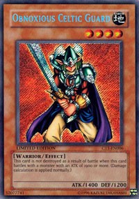 Obnoxious Celtic Guard [CT1-EN006] Secret Rare | RetroPlay Games