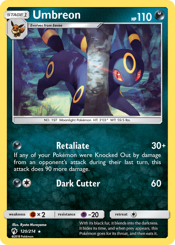 Umbreon (120/214) [Sun & Moon: Lost Thunder] | RetroPlay Games