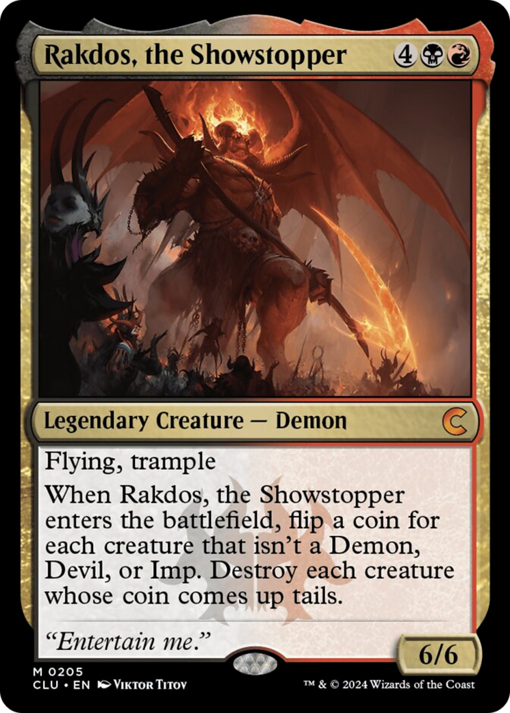 Rakdos, the Showstopper [Ravnica: Clue Edition] | RetroPlay Games