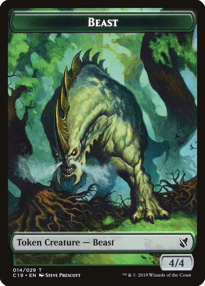 Beast (014/029) [Commander 2019 Tokens] | RetroPlay Games