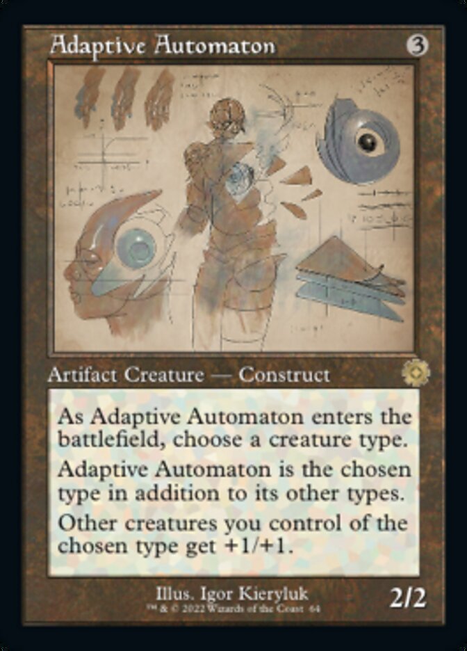Adaptive Automaton (Retro Schematic) [The Brothers' War Retro Artifacts] | RetroPlay Games