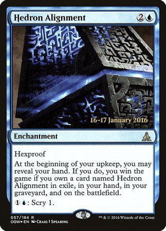 Hedron Alignment [Oath of the Gatewatch Promos] | RetroPlay Games