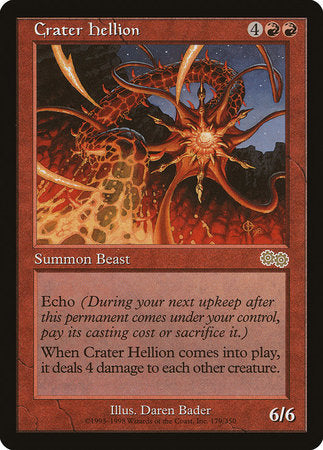 Crater Hellion [Urza's Saga] | RetroPlay Games