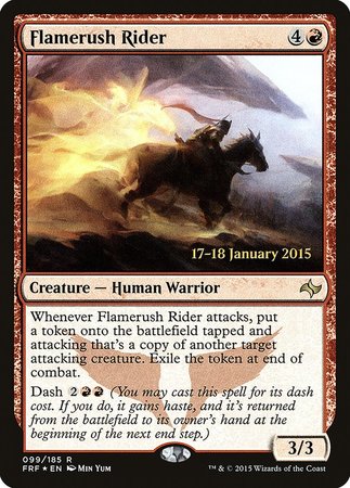 Flamerush Rider [Fate Reforged Promos] | RetroPlay Games