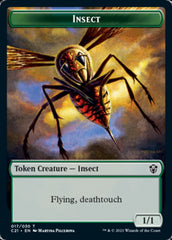 Beast (011) // Insect Token [Commander 2021 Tokens] | RetroPlay Games